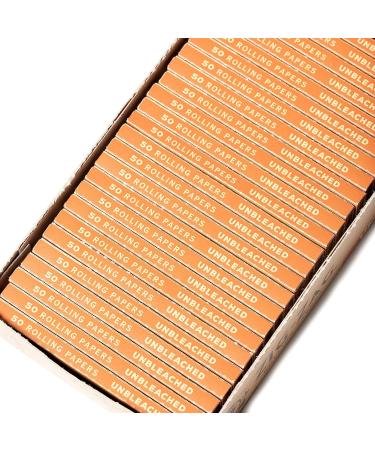 Zig-Zag - Unbleached Rolling Papers 1 Size Carton of 25 packs 50 Leafs per Pack (2 Sizes) Available Slow Burning Paper 100% Natural Gum Arabic No Bleach Authentic since 1879 - Buy Online on GoSupps.com
