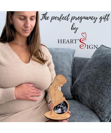 Personalized Hearts Sign Ultrasound Picture Frame | Best Gifts for Pregnant Women & Moms-to-Be - Buy Online on GoSupps.com