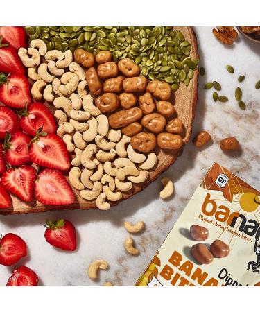 Barnana Organic Peanut Butter Banana Bites - Non-GMO, 12 Pack (1.4oz Bags) | Upcycled Snack - Buy Online on GoSupps.com