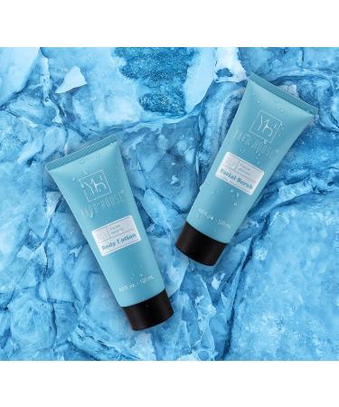 Bath and Body Men's Gift Set - Glacier Absolute | Premium Father's Day Birthday & Christmas Gifts | Skin Care Kits in Leather Toiletry Bag - Buy Online on GoSupps.com