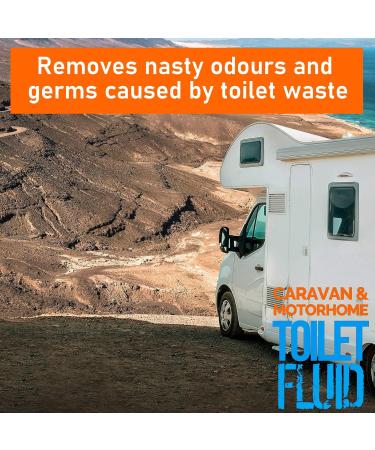 Ultima-Plus XP Caravan & Motorhome Blue Toilet Chemical Fluid Solution Cleaner - Eco-Friendly Formaldehyde Free - Up to 20 Treatments - (2 Litres) - Buy Online on GoSupps.com