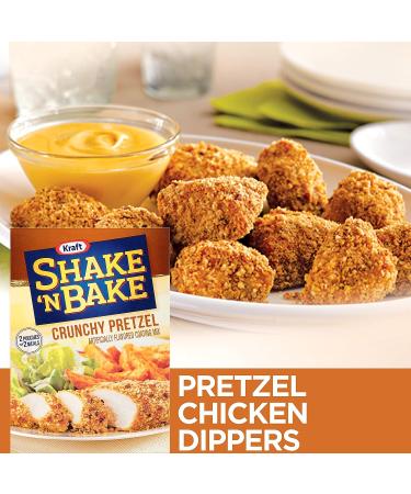 Shake 'N Bake Pretzel Seasoned Coating Mix - 2 Packets - Buy Online on GoSupps.com