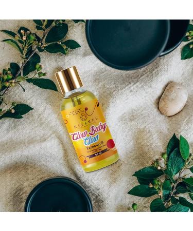 KIYAMEL Glow Baby Glow Eczema Relief Oil for Babies - Soothes Eczema, Scars, Dark Patches & Skin Conditions - Buy Online on GoSupps.com