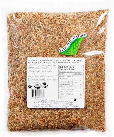 Splendor Garden organic All Purpose Seasoning Sf 454.0 Gram 454 g (Pack of 1) - Buy Online on GoSupps.com