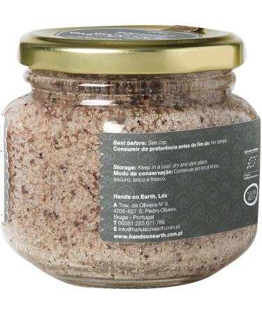 Hands on Earth Flavoured Flower Salt with Black Olives - Seasoning Salads 120g - Buy Online on GoSupps.com