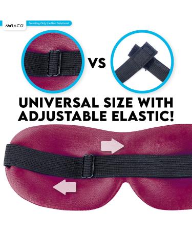 Sleep Mask for Men & Women - 3 Pack Adjustable Lightweight Eye Masks for Ultimate Comfort Deep Darkness & Side Sleepers | Breathable Antifaz Para Dormir - Buy Online on GoSupps.com