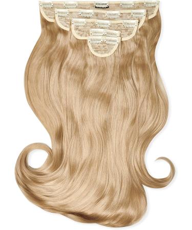 Lullabellz Super Thick Blow Dry Wavy Clip In Hair Extensions 5-Piece 22-Inch Length Light Golden Blonde - Buy Online on GoSupps.com