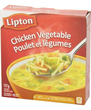 Lipton Soup Mix Noodle with Chicken Vegetable 117 GR 24 Count Chicken Noodle Chicken Vegetable 117 g (Pack of 24) - Buy Online on GoSupps.com