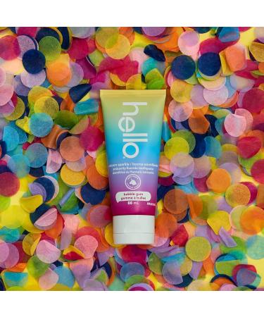 hello Kids Fluoride Toothpaste Vegan and Sls Free Unicorn Sparkle Natural Bubble Gum 88 mL Bubblegum 88 ml (Pack of 1) - Buy Online on GoSupps.com