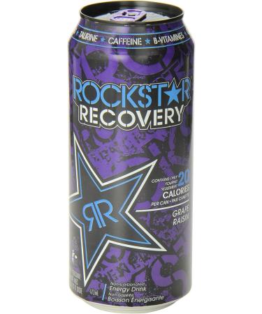 Rockstar Recovery Grape 12-Count - Buy Online on GoSupps.com