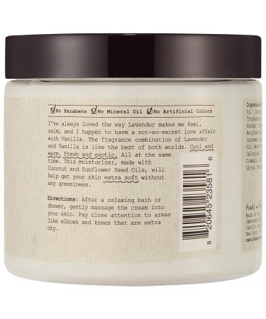 Carol's Daughter Lavender and Vanilla Body Cream for Dry Skin - 15 Oz - Buy Online on GoSupps.com