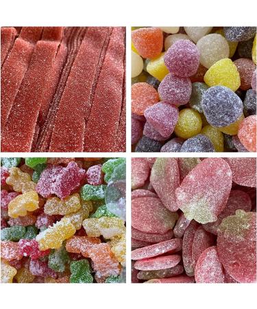 Little Vegans Sweet Company Vegan Sweets Pick and Mix - Monster 800g Bulk Bag of Classic Old Fashioned British Retro Sweets Contains Approved Halal Sweets Diary Free and Gelatine Free Sweets - Buy Online on GoSupps.com