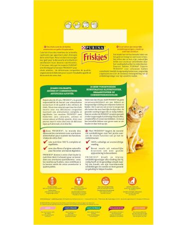 FRISKIES Cat - Adult - Chicken and Vegetables - 4kg - Pack of 4 - Buy Online on GoSupps.com