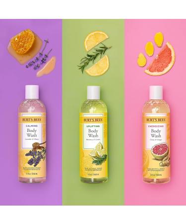 Burt's Bees Citrus & Ginger Body Wash 12 Oz - Pack of 3 | Invigorating Natural Cleanser - Buy Online on GoSupps.com