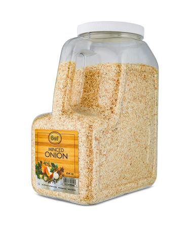 Gel Spice Minced Onion 5 Lb - Bulk Food Service Size - Buy Online on GoSupps.com