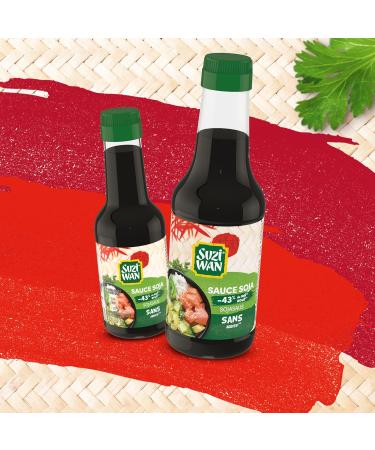  SUZI WAN SUZI WAN Reduced Salt Soy Sauce 250ml - Buy Online on GoSupps.com