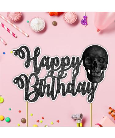 Seyal Skul Happy Birthday Cake Topper - Buy Online on GoSupps.com