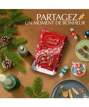 Lindt - Lindor Cornet - Milk Chocolates - Fondant & Delicate - 330g - Buy Online on GoSupps.com