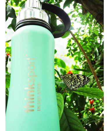 Thinksport Insulated Sports Bottle - 17 oz Mint Green | BPA-Free & Eco-Friendly - Buy Online on GoSupps.com