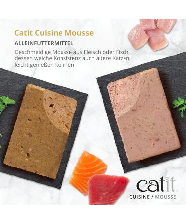 Catit Cuisine Chicken Mousse with Pork 90 g Catit Cuisine Beef Stew with Veggies 95 g Cat Food Wet Cat Food Cat Food Wet Nourriture Pour Chat Cat Wet Food Chat Kitten Food Canned Cat Food - Buy Online on GoSupps.com