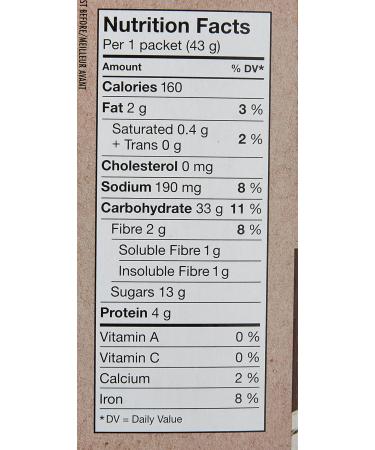 Quaker Maple & Brown Sugar Flavour Instant Oatmeal 18 Packets 774g Maple & Brown Sugar Flavour 43 g (Pack of 18) - Buy Online on GoSupps.com