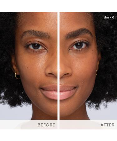 Jane Iredale HydroPure Tinted Serum - Hydrating Sheer-Coverage Anti-Aging Even Skin Tone - Hyaluronic Acid + CoQ10 - Dark 6 | International Shipping Available - Buy Online on GoSupps.com