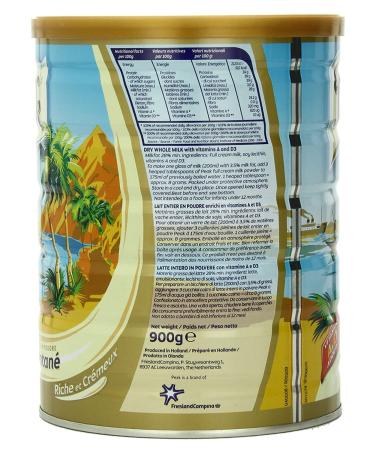 Peak Dry Whole Milk Powder 900g (31.7 oz) - Packaging May Vary | Pure and Natural Full Cream Milk Powder - Buy Online on GoSupps.com
