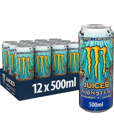 Monster Energy Lewis Hamilton Zero & Juiced Lemonade Bundle - Refreshing Caffeine Drink with Mango Loco - International Shipping Available - Buy Online on GoSupps.com