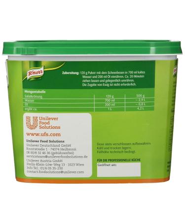 Knorr Salad Dressing Paprika-Herbs 500g - Buy Online | International Shipping Available - Buy Online on GoSupps.com