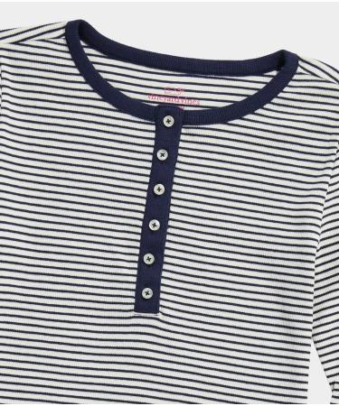vineyard vines Girls' Ribbed Henley 3 Years Marshmallow - Buy Online on GoSupps.com