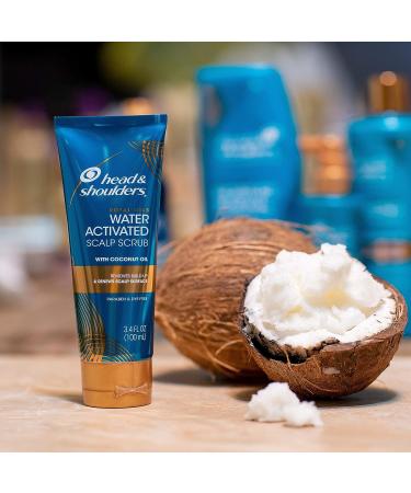 Head & Shoulders Royal Oils Scalp Scrub with Coconut Oil - Dye-Free, 3.4 fl oz - Buy Online on GoSupps.com