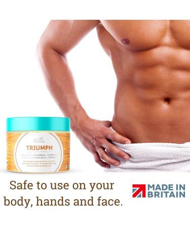 All Naturals Exfoliating Body Scrub for Men Andiroba Cedarwood 400g Intensive Skin Detoxifying & Energizing Treatment. Gifts for Men - Buy Online on GoSupps.com