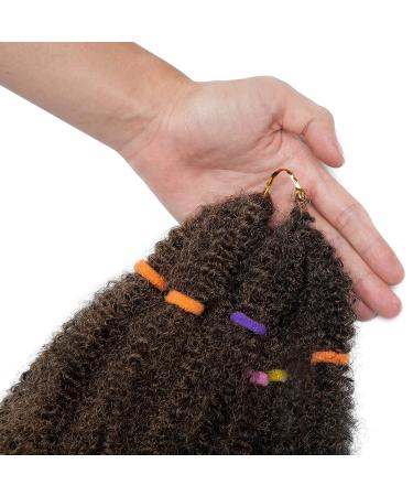 SEGO 3 Packs Afro Crochet Braids - Kinky Curly Hair Extensions in Natural Black & Honey Blonde - Best for Stylish Hair Transformations - Buy Online on GoSupps.com