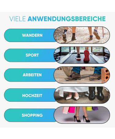 Buy Original Health Press Heel Pillow - Gel Insoles for Comfort - 2 Pair Silicone Heel Cushions for Men - Blue Professional Shoe Inserts - Buy Online on GoSupps.com