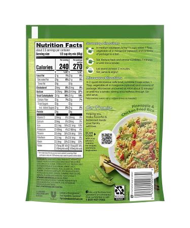 Knorr Chicken Fried Rice Side Dish Mix - 5.7 oz Pack - No Artificial Flavors or Preservatives - MSG-Free - Buy Online on GoSupps.com