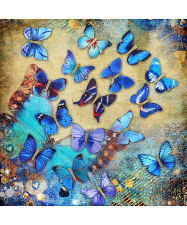 18 Pieces Butterfly Hair Clips for Girls - Glitter Toddler Hairpins & Elegant Hair Accessories for Women & Children - Buy Online on GoSupps.com