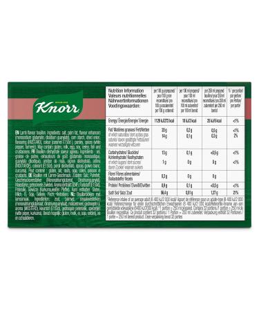 Buy KNORR HALAL Bouillon Stock Cubes Lamb | Flavorful Soup Cubes (6 x 8 x 9g) | International Shipping Available - Buy Online on GoSupps.com