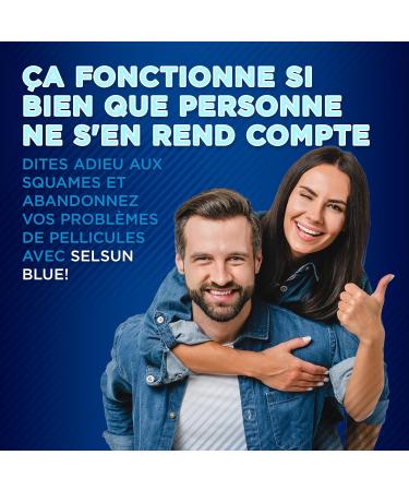 Selsun Blue 2-In-1 Anti-Dandruff Shampoo and Conditioner 300mL Helps Control Dandruff Itching and Flaking Cleans and Conditions in One Step Application - Buy Online on GoSupps.com