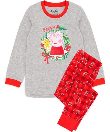 Peppa Pig Christmas Family Pyjamas Set | Festive PJs for Women, Men, Baby & Kids | Christmas Eve Box Gift | 12-18 Months Girls - Buy Online on GoSupps.com
