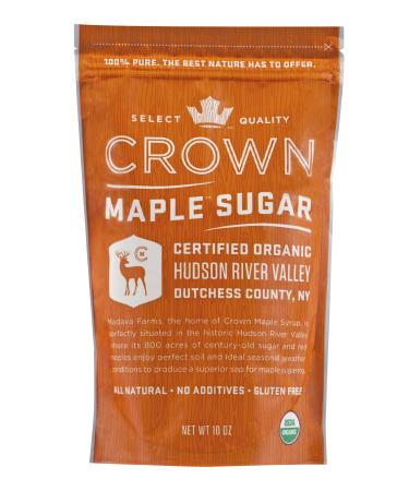 Organic Crown Maple Sugar 10 Oz. 10 Ounce (Pack of 1)
