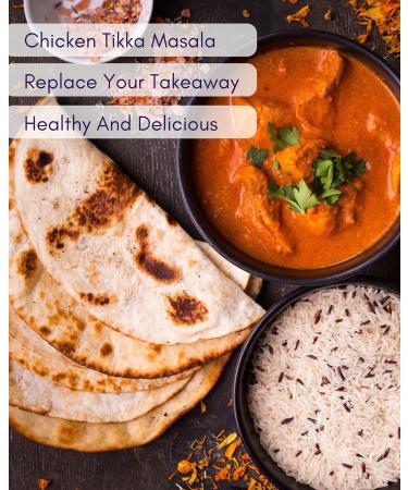 Spice Pots Curry Spice Selection - Korma, Bhuna, Goan, Tandoori Blends - Vegan & Gluten-Free - 4 x 40g Pack SPCURRY-LB - Buy Online on GoSupps.com