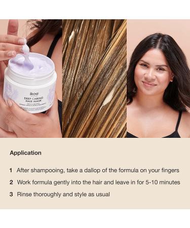 ikoo Deep Caring Hair Mask - Detox & Balance for Dry/Damaged Hair - 6.8 Fl Oz - Buy Online on GoSupps.com