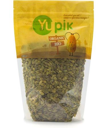 Yupik Organic Black Chia Seeds Non-GMO Vegan Gluten-Free 1Kg & Organic Pumpkin Seeds (Aa) Non-GMO Vegan Gluten-Free 1Kg 1000 g (Pack of 1) Black Chia Seeds+ Pumpkin Seeds - Buy Online on GoSupps.com