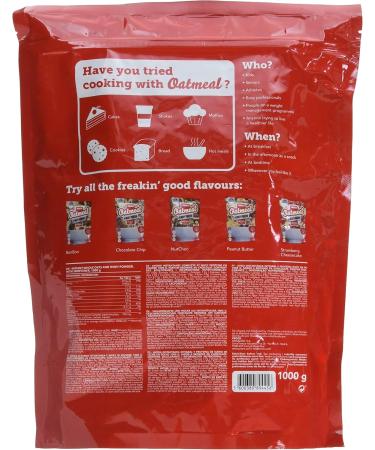 Prozis Oatmeal + Whey - Oats and whey 1000g Chocolate Brownie - Buy Online on GoSupps.com