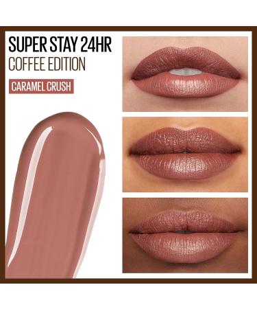 Maybelline SuperStay 24-Hour Liquid Lipstick Coffee Edition Caramel Crush 320 - 1 Count - Buy Online on GoSupps.com