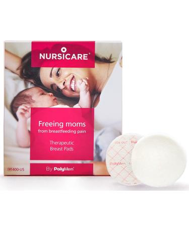 Nursicare Therapeutic Breast Pads for Wounded, Cracked, Painful Nipples, Pack of 6 Each