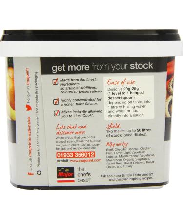 Premium Major Vegetable Stock 1kg: Enhance Flavors in Your Recipes - Buy Online on GoSupps.com