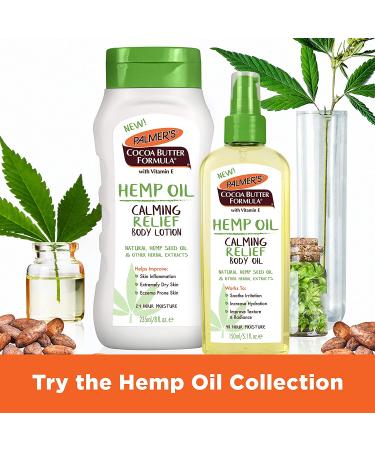 Palmer's Cocoa Butter Formula Hemp Oil Body Lotion - Calming Relief, 8 Oz - Buy Online on GoSupps.com