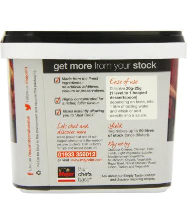 Premium Major Beef Stock 1kg - High-Quality Cooking Base - Buy Online on GoSupps.com