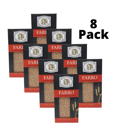 Cucina & Amore Pearled Italian Farro (17.6 oz  Pack of 8)($0.21 per ounce) - Buy Online on GoSupps.com